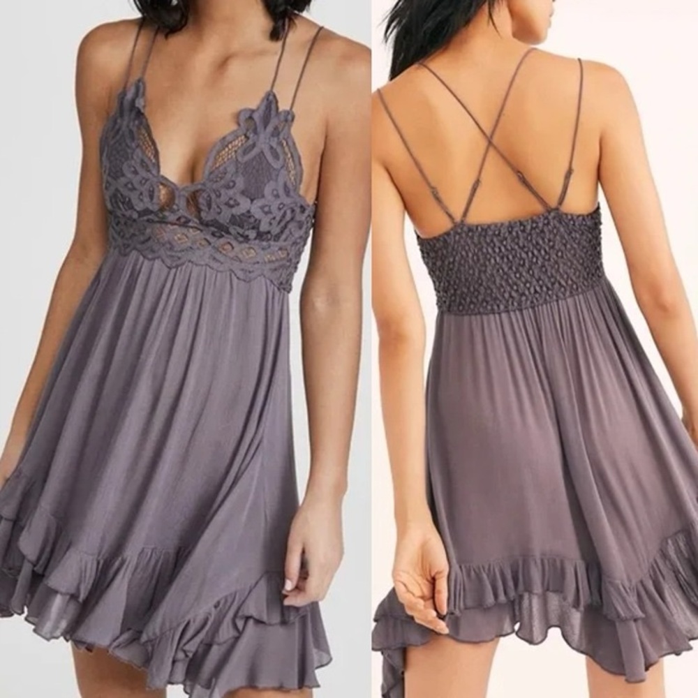 Free People Adella Slip dress
